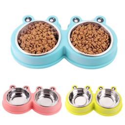 Tigela de alimentação para animais, Stand elevado, Alimentador de Pratos para Cães e Gatos - Image 1