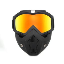 Tactical Full Face Máscara Goggles, prova UV, Windproof, Anti-Fog, Paintball Máscara, Airsoft, Tiro Segurança, Mak protetora - Image 5