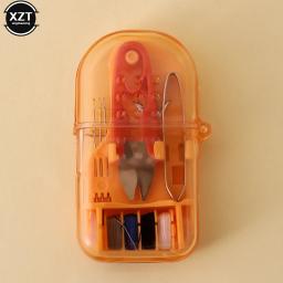 Mini Kit De Costura De Viagem Portátil, Linha De Costura Doméstica Agulha Bordada, Costura, Caixa De Armazenamento De Dedal, Ferramenta De Trabalho Manual, Artesanato DIY, 1 Conjunto - Image 3