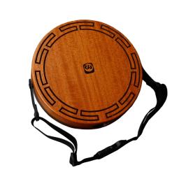 Cajon-tambor octogonal de madeira para iniciantes, 2 tons, tambor de mão plana com alça ajustável e sacos de armazenamento - Image 1