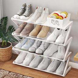 Multifuncional Sapato Rack De Armazenamento, Free Standing Shoe Tower, Dormitório Doméstico, Sneaker Shelf, Montado Z, Entrada - Image 4