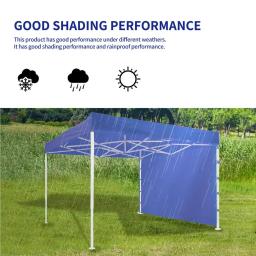 Lightweight Foldable Pop Up Canopy, Abrigo Instantâneo, Fácil Instalação, Barracas Gazebo, Superfície revestida, Pano de sombreamento, Ao ar livre - Image 4