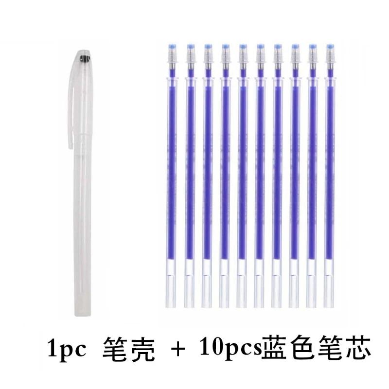 Caneta Marcadora Mágica Apagável De Calor, Marcação De Linha, Artesanato DIY, Acessórios De Costura, Canetas De Tecido Desaparecendo De Temperatura, 10 Pcs Set - Image 1