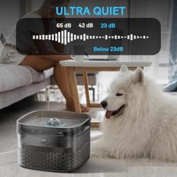 Fonte de água automática para vários gatos ou cães, distribuidor de bebidas, capacidade super grande, 2.4Gal, 304oz, 9L - Image 5