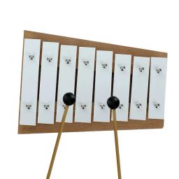 Xilofone de madeira para crianças, instrumento musical de percussão, glockenspiel com maletes para aprendizado pré-escolar, educação infantil Orff - Image 4
