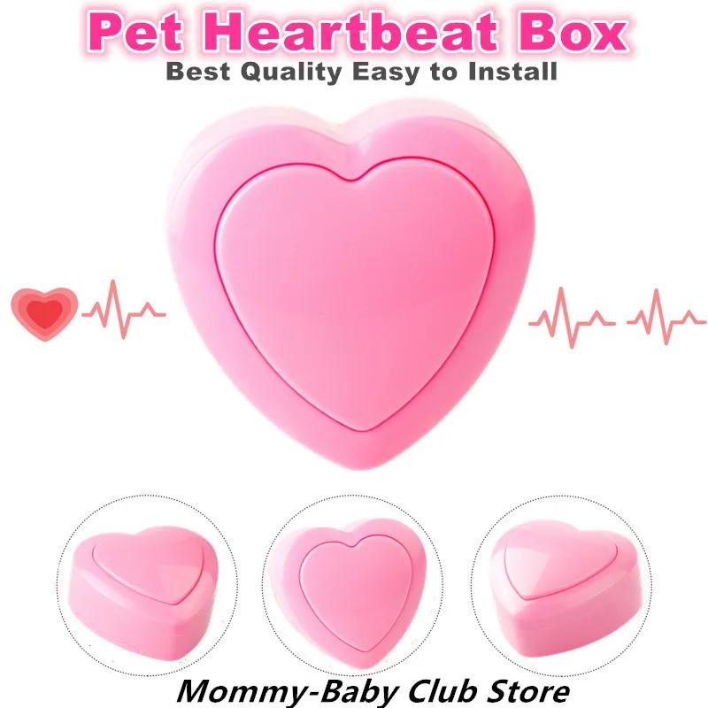 Interactive Heartbeat Pet Toy, calmante, alívio da ansiedade, acompanhamento, sono, suprimentos para cachorros, jogos Acessórios - Image 1