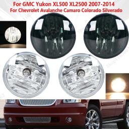 15839896   Lâmpada de luz de nevoeiro do para-choque dianteiro do carro para Chevrolet Avalanche Camaro Colorado Silverado / GMC Yukon Sierra 2007-2014 - Image 1