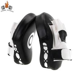 Saco De Boxe Curvo para Adultos e Crianças, Equipamento De Boxe, Sacos De Perfuração Para Taekwondo, Muay Thai, Karatê, PU Training Paws Pads, 1 Pc, 2Pcs - Image 1