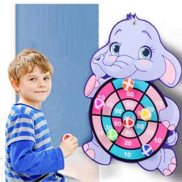 Jogos de Dart Board para Crianças, Montessori Target, Brinquedos de Jogo Esportivo, 2 Bolas Pegajosas, Jogos Educativos, Bola Pegajosa - Image 2