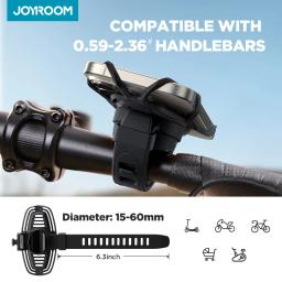 Joyroom-Suporte universal do telefone da bicicleta para o trotinette, montagem do telefone da motocicleta, 4-7.2 "braçadeira do telefone, ajuste para o iphone 15 pro max, bicicleta - Image 5