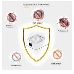 Dispositivo de alimentação automática inteligente, Pet fornecimentos, gato e cão saúde tigela, carregamento USB, interruptor de indução tampa, anti mosquito - Image 5
