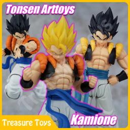 Tonsenarttoys Kamione Dragon Ball Z SHF Super Saiyan Azul SSJ Son Goku Vegeta Gogeta Anime Figuras de ação Modelos Crianças Brinquedos Presentes - Image 1