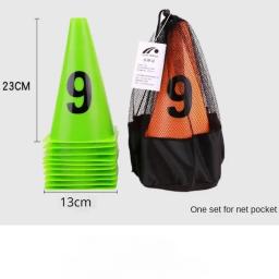 Cone De Disco De Treinamento De Agilidade Set, Jogo De Bola De Futebol, Cones Espaciais, Multi Esporte Equipamento De Treinamento, 23cm - Image 5
