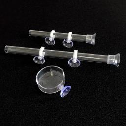 Prato De Tubo De Alimentador De Aquário Acrílico, tanque De Peixes Transparente, alimentador De Alimentos De Camarão, tigela De Caracol, acessórios De Alimentação De Aquário - Image 3