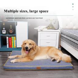 Colchão ortopédico grosso para animais de estimação, cama grande, sofá para cachorros, almofada do sono, banco do cão husky labrador, cama pet - Image 5