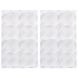 Boquilha Patches Pads para Alto e Saxofone Tenor, translúcido, 0,8mm, 16PCs - Image 1