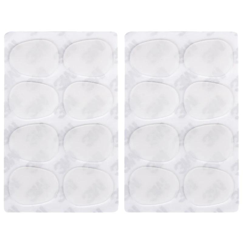 Boquilha Patches Pads para Alto e Saxofone Tenor, translúcido, 0,8mm, 16PCs - Image 1