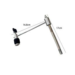 Suporte de címbalo pesado, hardware resistente, acessórios de percussão, fixação ajustável, braço de címbalo, peças de tambor, braçadeira de extensão, montagem de címbalo - Image 6