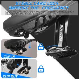 BUCKLOS-Liga de alumínio Clipless Pedais para MTB, Auto-bloqueio Mountain Bike Pedal para Shimano, SPD sistema, M8020, M9120 - Image 5