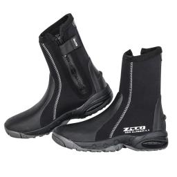 Neoprene Diving Boots for Men, High Upper, Cold Proof, Swimming Shoes for Snorkeling, Surf, Kayak, Vela, Beach Creek, Novo, 5mm, 2023 - Image 2