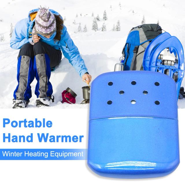 Aquecedor Portátil Mini Recarregável de Mão - Aquecimento Eficiente e Reutilizável para Acessórios de Inverno e Aventuras ao Ar Livre