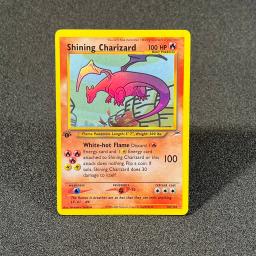 Pokémon folha cartões flash neo destino brilhante charizard mewtwo luz dragonite escuro gengar cartas personalizadas jogo ptcg proxy - Image 1
