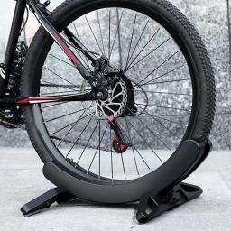 Suporte de piso para bicicleta mtb, antiderrapante, universal, rack de estacionamento ajustável, amplamente adaptável para acessórios de bicicleta de montanha e estrada - Image 2