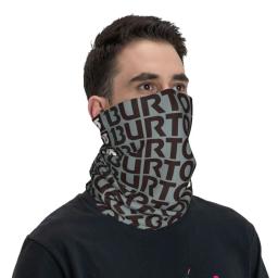 Personalizado burtons seta logotipo snowboards inverno bandana pescoço mais quente das mulheres dos homens esqui correndo tubo cachecol rosto bandana gaiter - Image 6