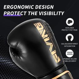 Fiving luvas de boxe profissional sanda adulto crianças treinamento sacos de areia muay thai luta livre para homens e mulheres - Image 4