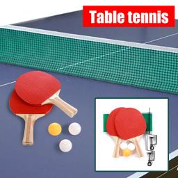 Portátil Tênis De Mesa Net, Jogos Indoor, Suporte Ping-Pong Paddles Kit Set, Esporte - Image 2