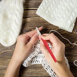 Alumínio Crochet Ganchos Com Punho De Silicone, Agulhas De Tricô, Camisola DIY, Weave Ferramenta De Costura, 1 Conjunto - Image 6