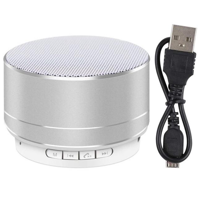 Alto-falante Bluetooth Portátil com Subwoofer - Som Estéreo Poderoso para Carros, Smartphones e Computadores