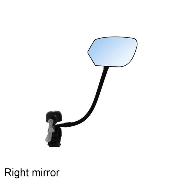 Espelho Retrovisor Bicicleta Universal com Campainha Clara 1 Unidade