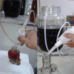 Brewing Sifão Mangueira Vinho Beer Making Tool, Food Grade, Plástico, Homebrew, Novo, 2 Tipos - Image 5
