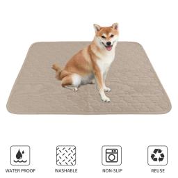 Lavável impermeável absorvente pet mat, Dog Pee Pad, Reutilizável Car Seat Cover, Treinamento de cachorro, Dog Supplies, transporte rápido - Image 1