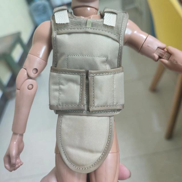 Uniforme Militar SWAT Completo para Soldados - Colete à Prova de Balas e Acessórios para Hottoys 1:6