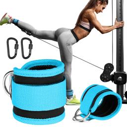 Corda de Resistência TPE para Mulheres, Correias de Tornozelo, Punhos de Suporte para Ginásio, Máquinas de Cabo, Fitness, Yoga, Pilates, Crossfit, Peso Esporte - Image 6