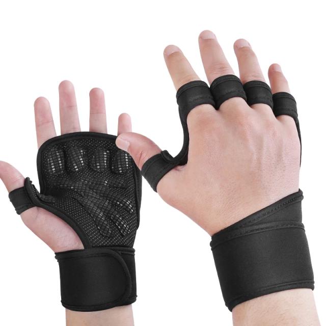 Luvas Profissionais Kyncilor para Fitness: Resistentes e Confortáveis com Almofada de Palma EVA e Proteção Superior para Uso Externo