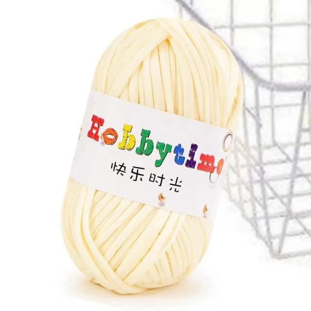 Fio de Tricô de Algodão Macio e Grosso para Artesanato DIY - Ideal para Cobertores, Bolsas e Tapetes, 100g