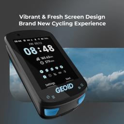 GEOID CC600 Tela Colorida ANT + GPS Bicicleta Computador Rota Navegação Velocímetro Sem Fio Suporte Powermeter Ciclismo Odômetro - Image 2