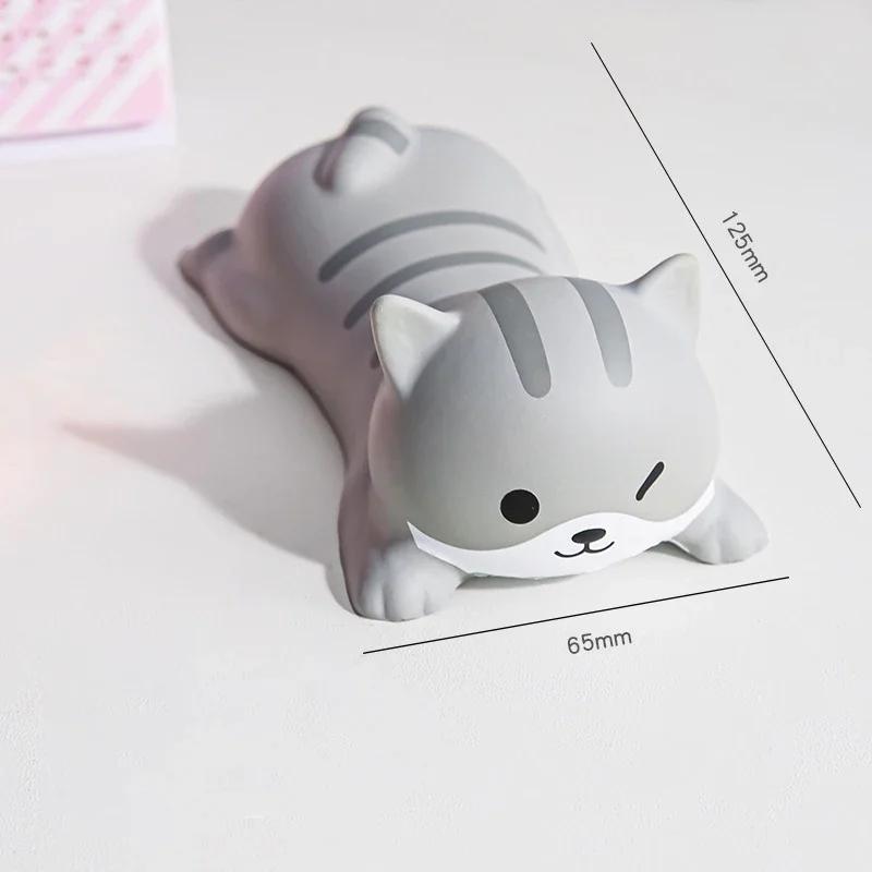 Cão dos desenhos animados e Coelho Mouse Pad, Apoios De Pulso Kawaii, Almofada De Mão De Espuma Macia, Suporte Almofada, Organizadores De Mesa, Material De Escritório - Image 1
