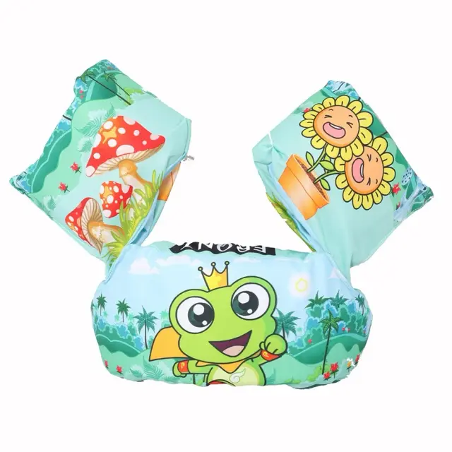 Braçadeira Flutuante Divertida para Crianças com Design de Desenhos Animados