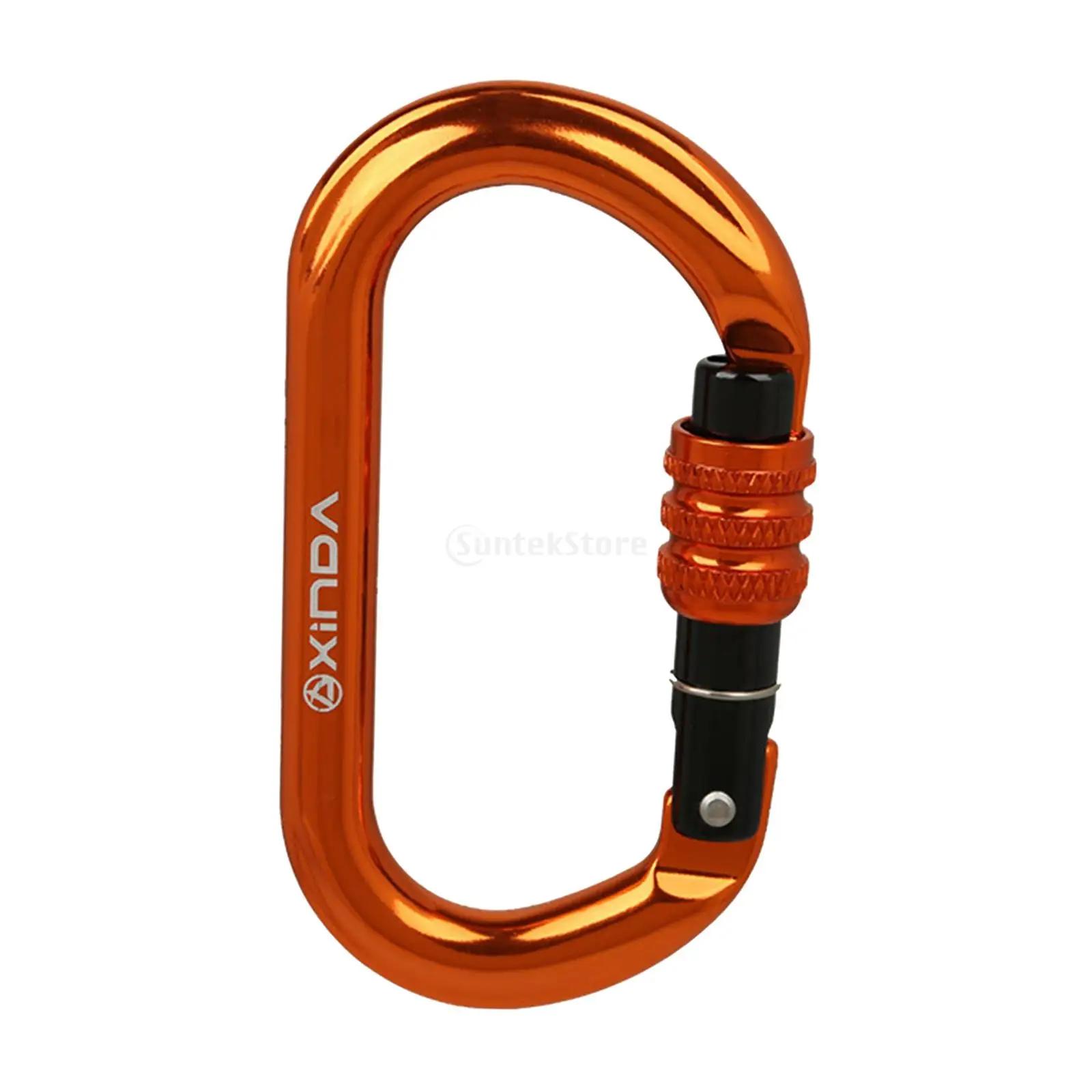 Carabi Carabiner Snap Hook Mosquetão, D-Ring Acessórios, 30KN, D-Ring, Escalada, ao ar livre, Pesca, Viajar, Caminhadas, Montanhismo Segurança - Image 1