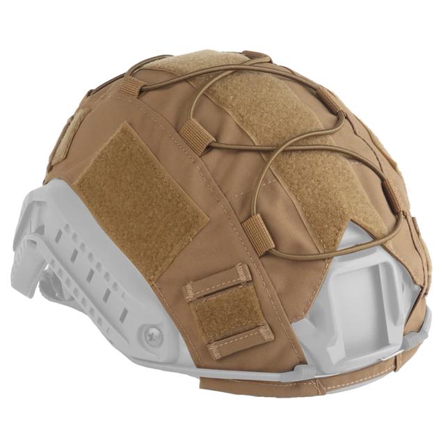 Capa Tática para Capacete de Caça com Aro e Laço para Airsoft e Paintball - Modelos Fast SF, M e L
