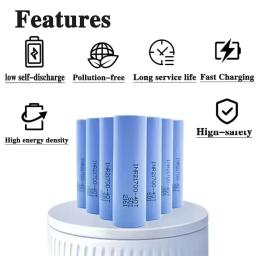 -Bateria original 21700 4.0Ah INR21700-40T 4000mAh 30A 40T 3.7V Bateria de íon de lítio de alta descarga/grande capacidade - Image 4