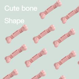 Brinquedos de mastigação tipo osso para pet, brinquedos de limpeza de dentes, entretenimento divertido oral, molares para animais, brinquedos para cães TPR - Image 4