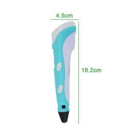 3d caneta para crianças 3d desenho impressão caneta com tela lcd compatível pla filamento brinquedos para crianças presente de aniversário natal - Image 6