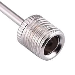 Basquete Inflando Bomba Agulha, Futebol Inflável Válvula De Ar Adaptadores, Bocal Bola, Pino De Bomba De Aço Inoxidável, 5Pcs - Image 4