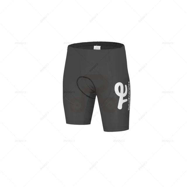 Conjunto de Roupas para Ciclismo Total Energies: Camisa e Kit Masculino Respirável de Manga Curta para MTB