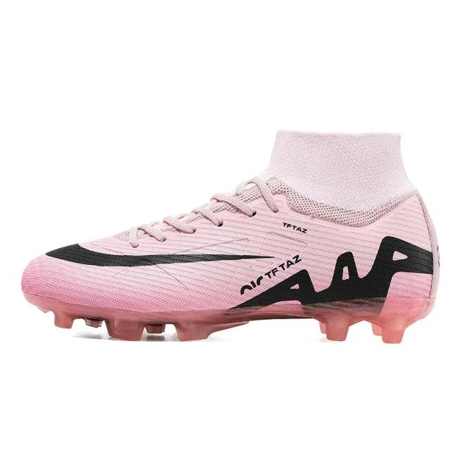 Sapatos de Futebol Profissional Masculinos: Chuteiras Rápidas para Treino Indoor e Campo